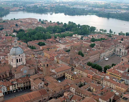 Mantova, centro storico, vista dall'Alto Mantova, centro storico, vista dall'Alto