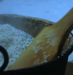 Pot for cooking rice