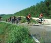 Ciclabile sull'argine Po