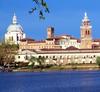 Mantova, vista dal lago